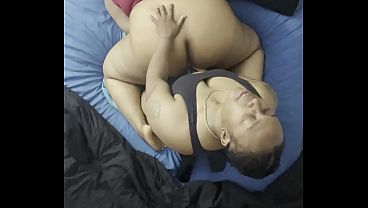 2 Thick Black Lesbians Strapping from the Ceiling View