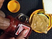 Cock Chef PB and D Sandwich