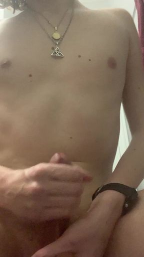 Teen Redhead Fails at Edging and Cums Accidentally