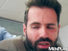 Dani Robles secretly lusted for hot Thomas Thunder in the office