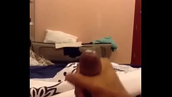 Me jacking off my big dick 1