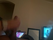 MY BEST TRANNY CUMSHOT TO DATE. SO MUCH JUICE onlyfans/arejaye88