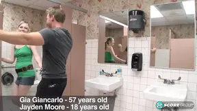 Blonde teacher Gia gets fucked hard by her students