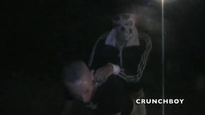 innocent young dude fucke dby a gangster outoor atnight