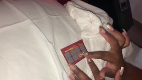 Took my secretary to the motel, we played a sex game and I cummed in your pussy&#x270C;