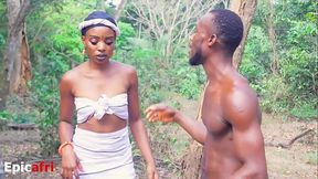 Pretty girl challenges hubby, eats pussy, and takes a facial