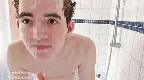 I shower in front of you and wash my beautiful body with no mask - 4k