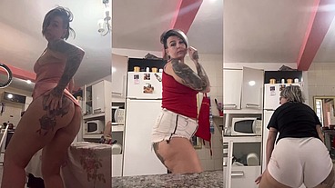Dançando gozada