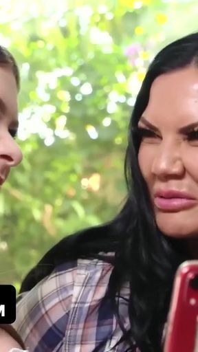 Must-share moment from &quot;When Cute Teen Winter Jade Finds Out That Her Boyfriend Has Been Cheating On Her, She Turns To Her&quot;