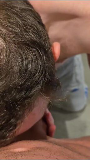 Pt Gets a Surprise Changing Room Blowjob!