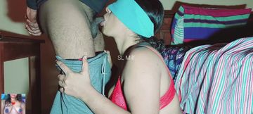I like my husband's dick taste -  Rough mouth fuck