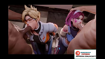 OVERWATCH DVA HARD FUCK HENTAI ANIMATED