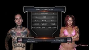 daisy ducati vs ruckus mixed wrestling