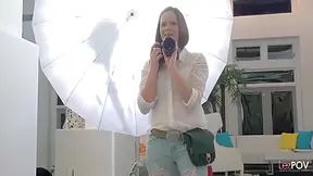 Aiden Ashley - Adorable 19 Yo Getting Turned On For The Camera And Involve The Camerawoman In Their Lesbian Three-way