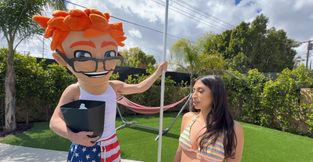 Cabana Heat: Sona Rides the Wave of Pleasure with PornDude
