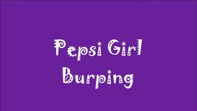 Pepsi Girl - Burping