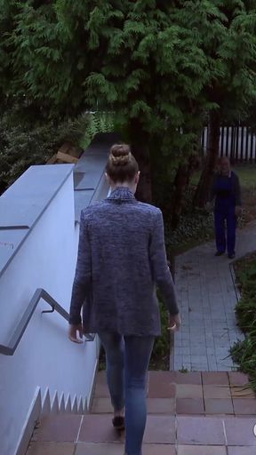 Sexy Young Glory Has Some Fun with the Old Pool Man