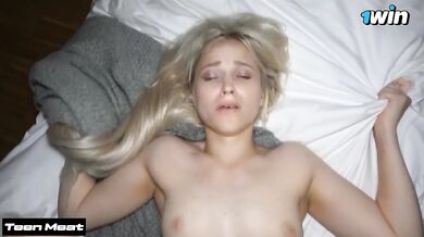 OOPS Wrong Hole Petite Nikki Hill Rough Screaming Facial Destruction