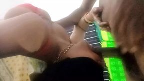 Slutting up tight with a beast &mdash;  hardcore deepthroat blowbang &mdash;  Part 3