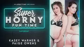 Paige Owens & Kasey Warner in Paige Owens & Kasey Warner - Super Horny Fun Time