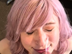 Anal teen blowjob cumshot ass tight gape