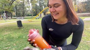 kinky mary’s extreme urine drinking and full-bladder challenge