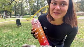 kinky mary’s extreme urine drinking and full-bladder challenge