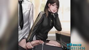 同桌在課上偷偷幫你撸幾把，你還插入她體內