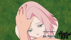 Sasuke Fucking Sakura in Public (naruto Hentai)