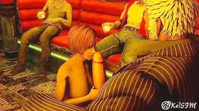 Lisa Hamiltons Strip Tease Turns into Wild Club Gangbang Fantasy