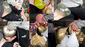 New Year Helium Balloons rescue sex