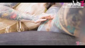 Anuskatzz takes ANAL virginity from shy goth girl - Lesbian fun -Full clip Membership page: Z-filmz