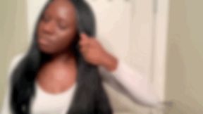 Cutting and Braiding my Long Hair