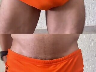 COMPILATION ORANGE BRIEF BOXER THONG JOCK SINGLET COMPRESSION SHORT SPEEDO