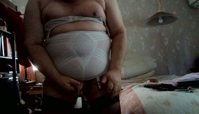 WIENER GIRL - horny wiener masturbating