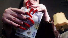 financial domination nails and wallet oct 2024