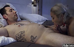 Asian babe gets her counselor to fuck her to bring him down