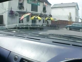 College 1st timer casting with Ben Dover & ally