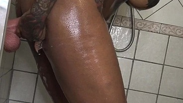 The Kinky Slut Queen "Dark Dea" in ( Sex Shower for ) Follow & Cum with Me !!!