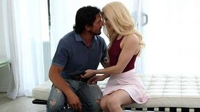 ”Shaved cunt of Elsa Jean happy as fuck”