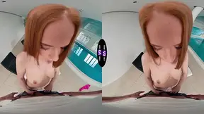 Busty Babe Teases And Fucks Lucky Dude By The Pool - TmwVRnet