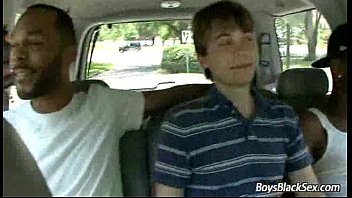 BlacksOnBoys -Gay Interracial Hardcore Fuck Video 15