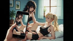 Step sister seduces Step brother invited her lesbian friend while parents aren&#039;t home part - 3