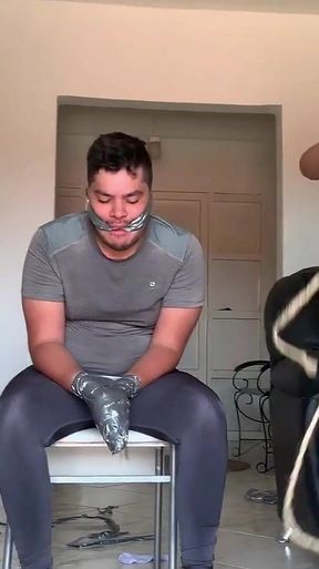 Chubby Guy Followed Home by Duct Tape Crazy Bitch (episode 2 of 2)
