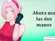 JOI extremo con Sakura. Anal, humillación, etc...
