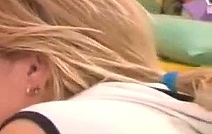 Beauties play with their pussies with a dildo