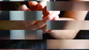 ”Sexy lesbian ties her lover up & makes her watch as she pleasures herself”