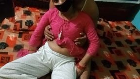 Indian bhabhi having romance with her lover.