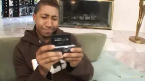 Smooth ebony Jasmine Byrne sucks all her breast milk after wild sexual encounter