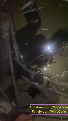 Bathroom Pee Fetish Wet Pussy Play & Intense Orgasm